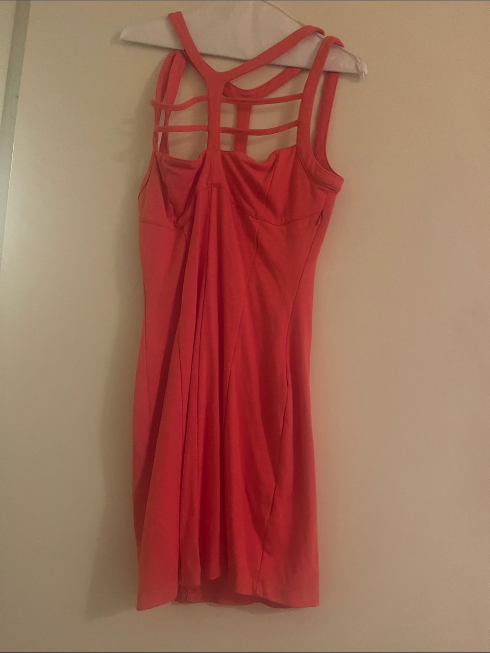 Buffalo David Bitton Women's Coral Strappy Back Dress -Size Medium